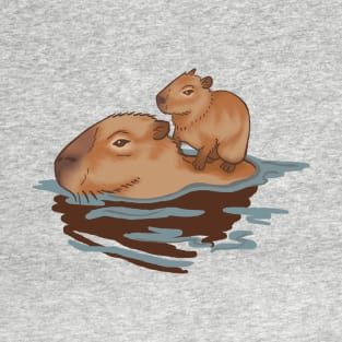 Capybara crossing T-Shirt